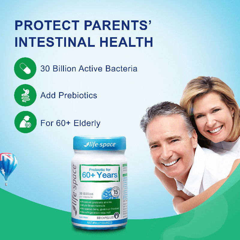 Probiotic for 60+ Years Life-Space US